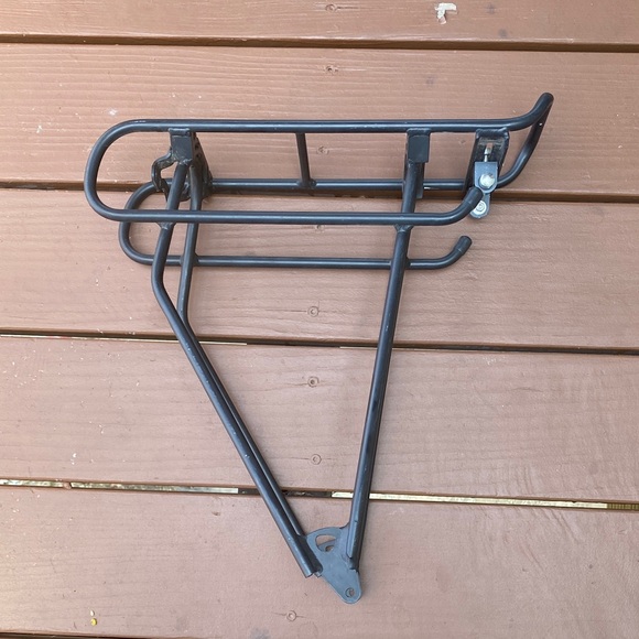 Other - Black Rear Bike Rack Carrier